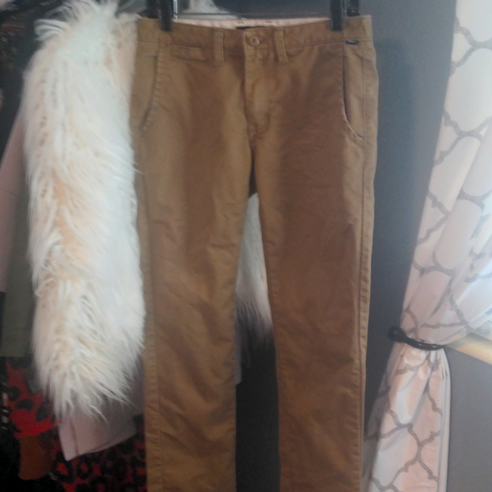 Men's Vans Brown Pants--30 Regular